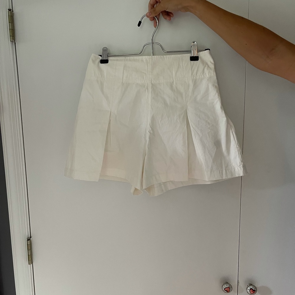 Free People White Skort